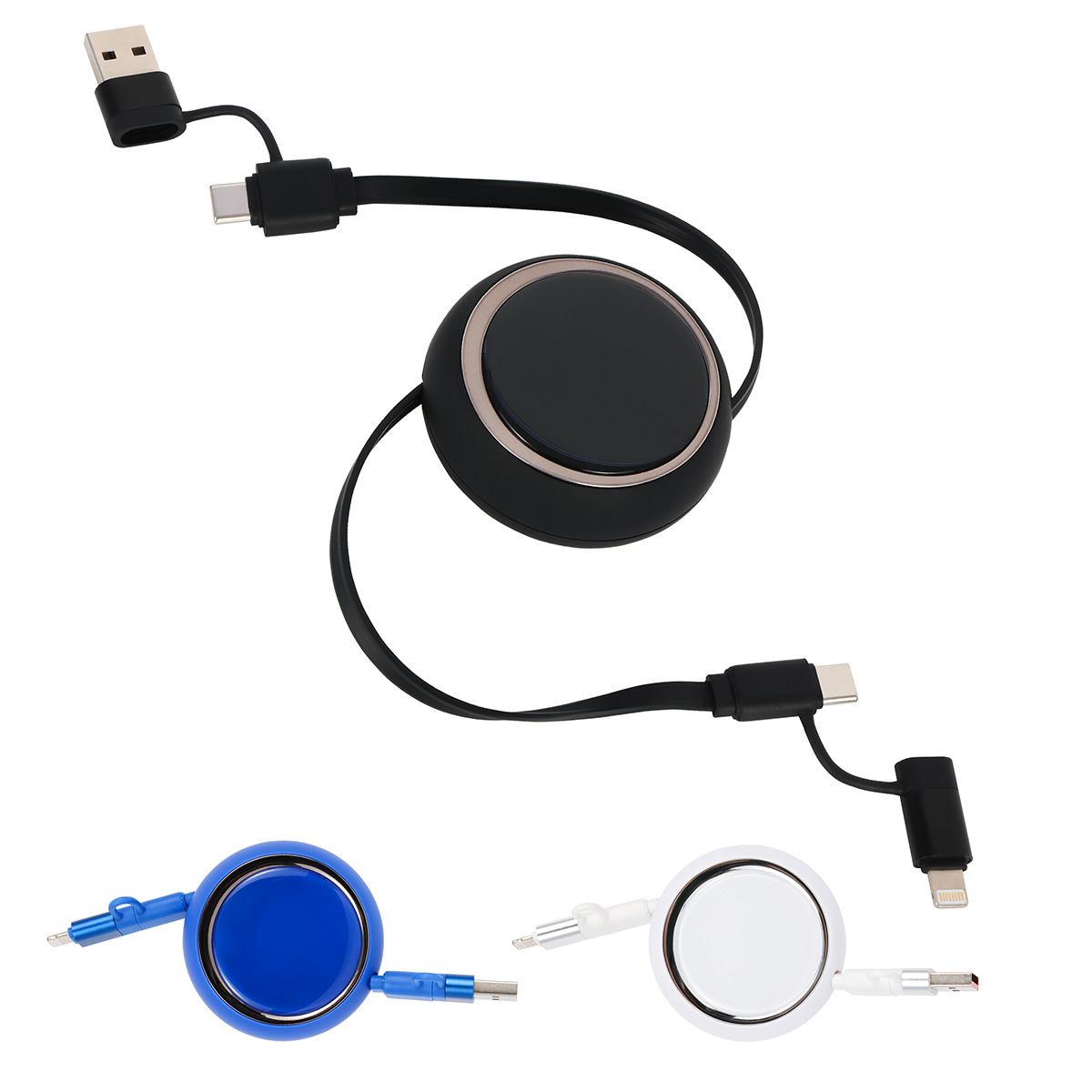 Picture of Mach 4-in-1 100W PD 39" Retractable Charging Cable
