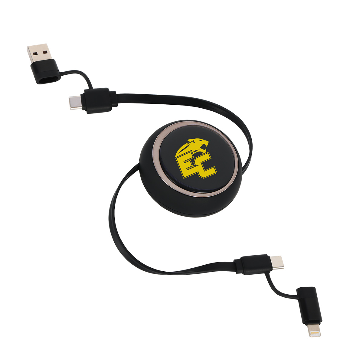 Picture of Mach 4-in-1 100W PD 39" Retractable Charging Cable