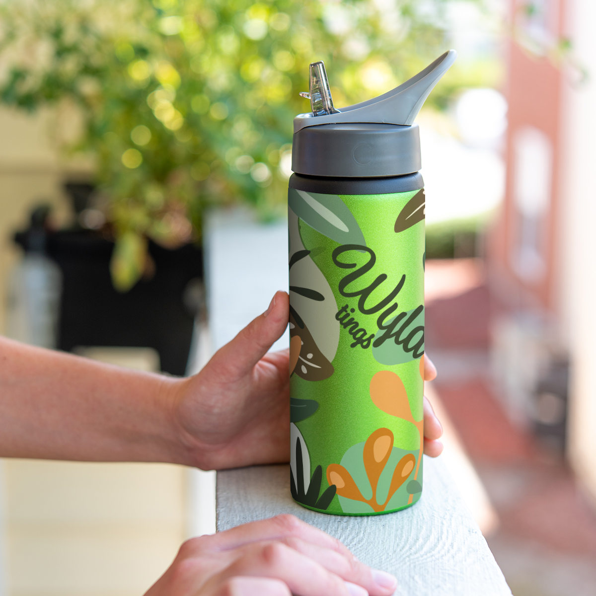 Picture of 25 Oz. Full Color Aluminum Bike Bottle