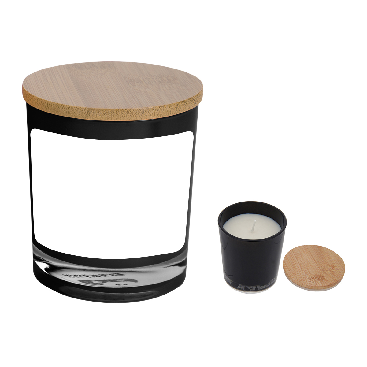 Picture of Bamboo Soy Candle With Full Color Label