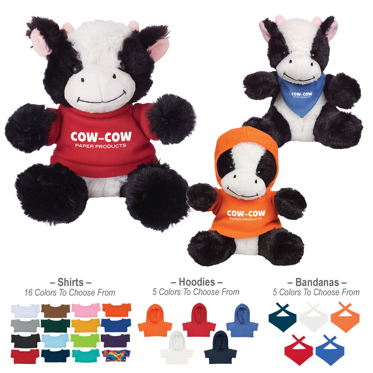 Picture of 6" Cuddly Cow