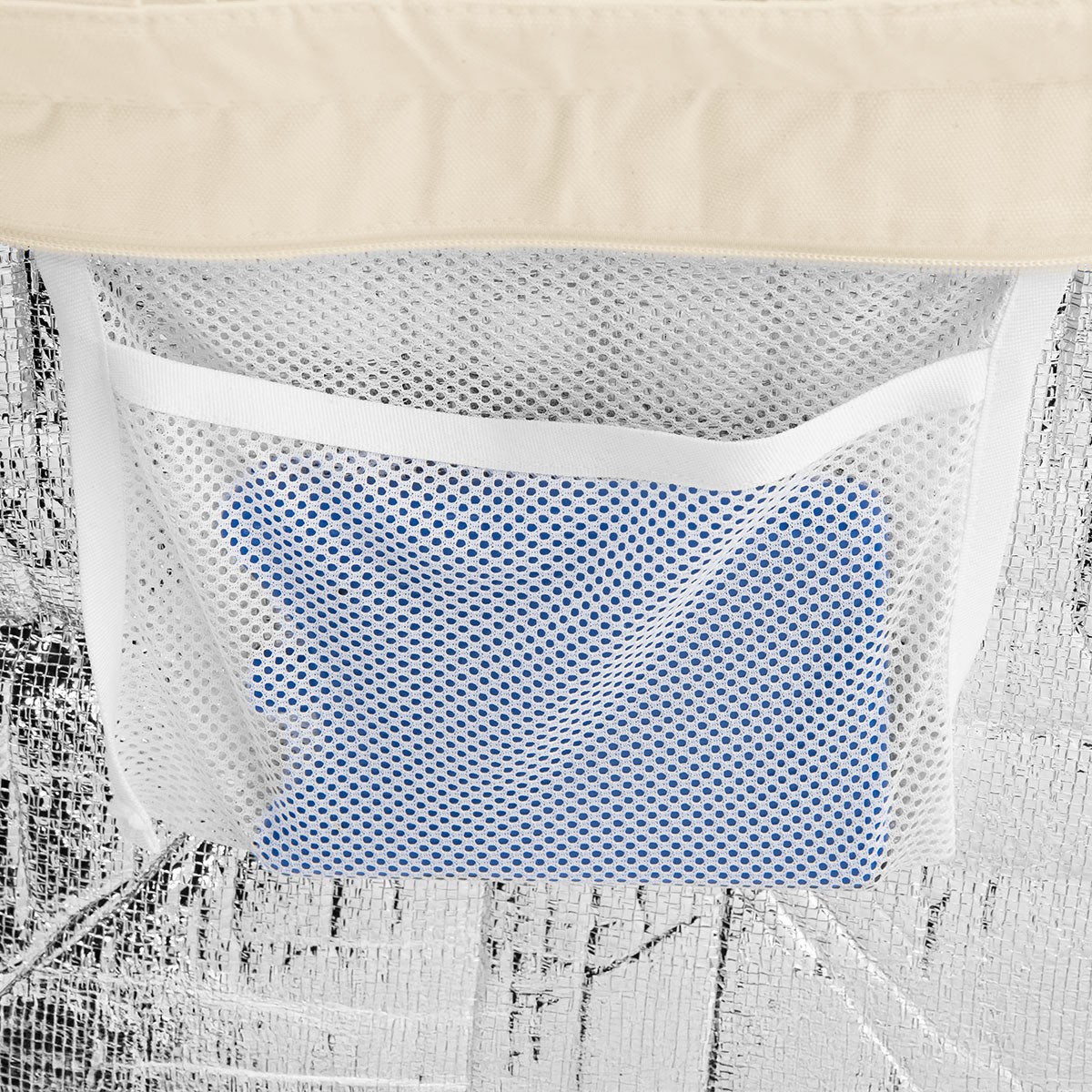 Picture of Aware™ 8 Oz. 20 Can Recycled Cotton Cooler Tote Bag