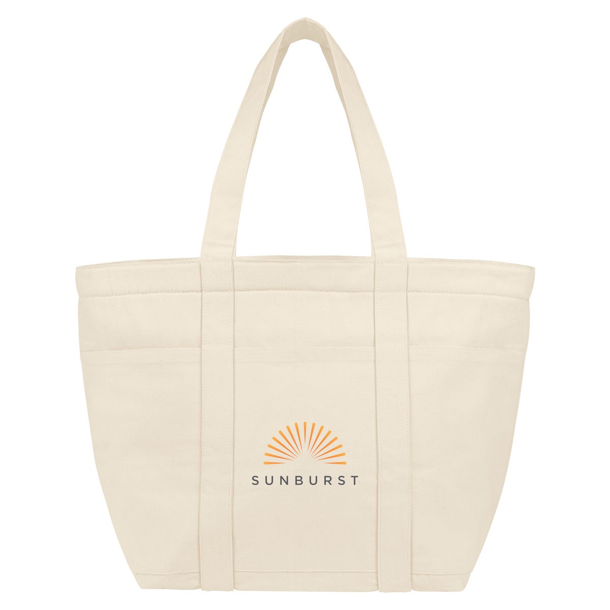 Picture of Aware™ 8 Oz. 20 Can Recycled Cotton Cooler Tote Bag