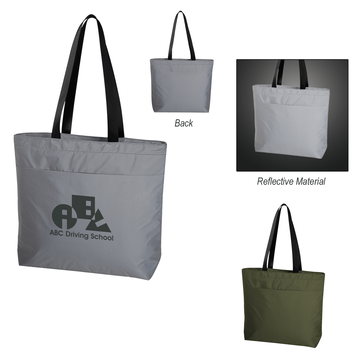 Picture of Solstice Reflective Cooler Tote Bag