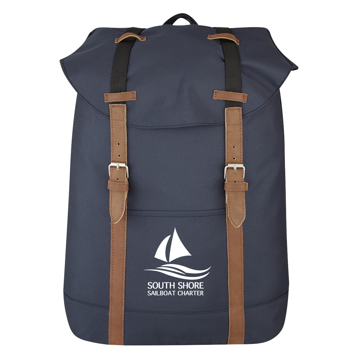 Picture of Flap Drawstring Backpack