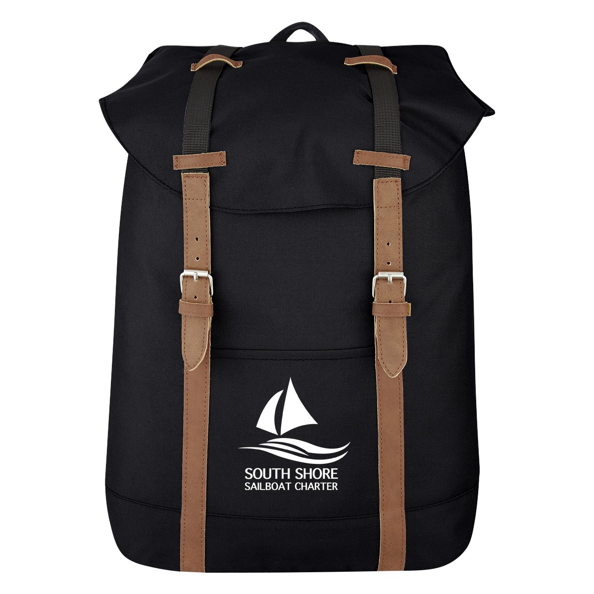 Picture of Flap Drawstring Backpack