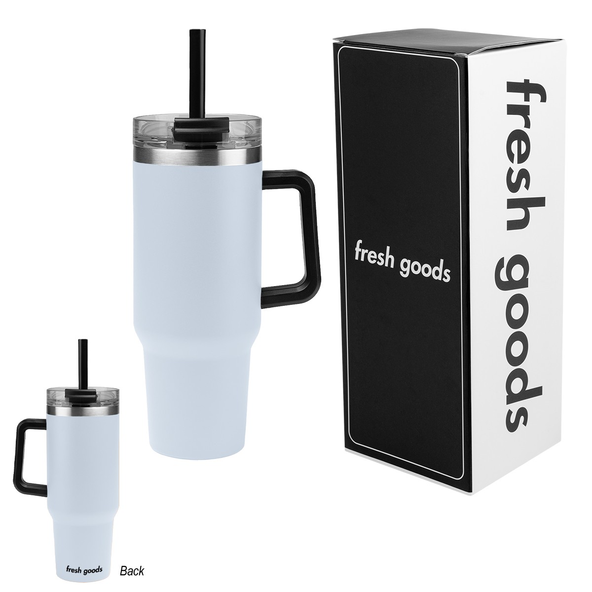 Picture of Fresh Goods 40 Oz. Intrepid Stainless Steel Tumbler