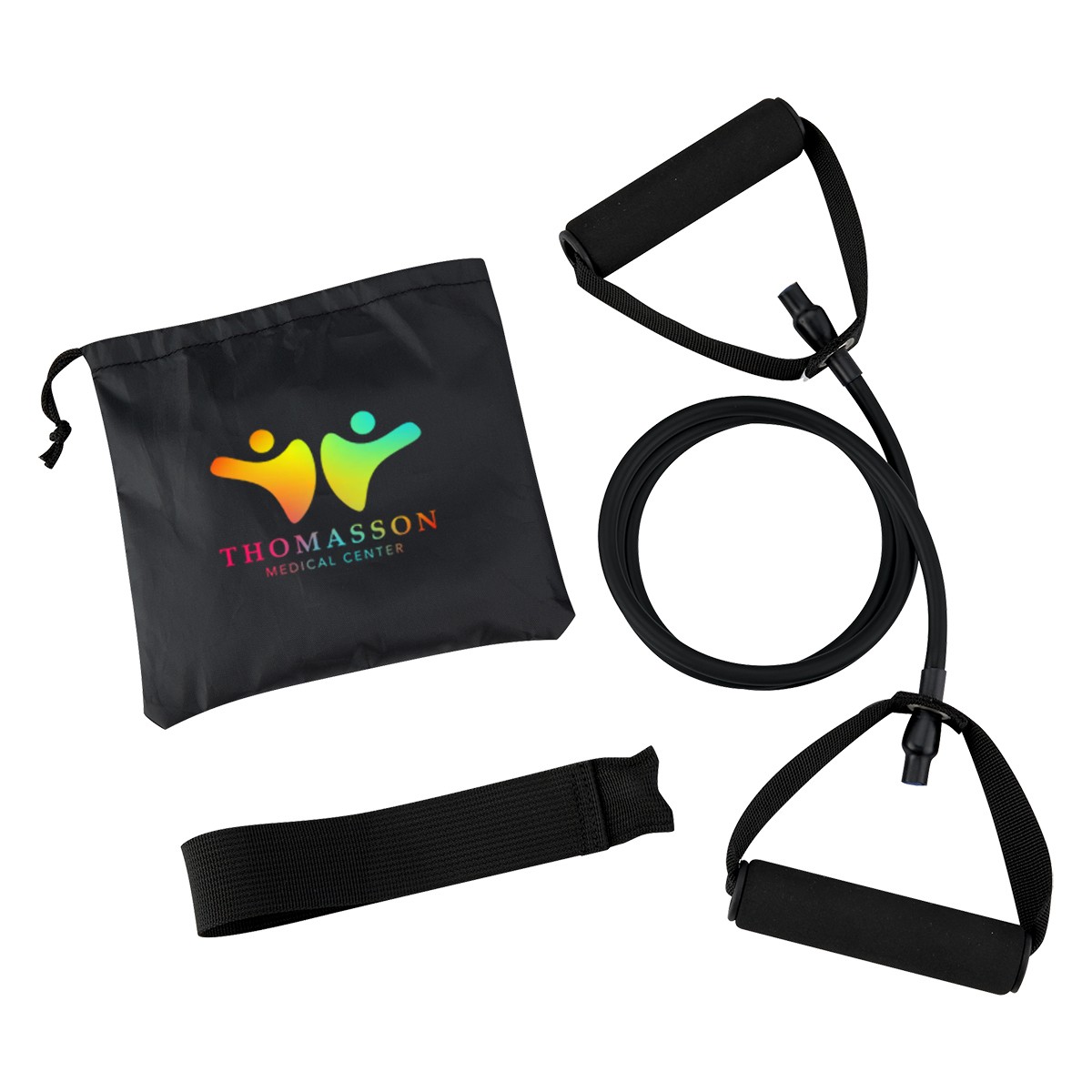 Picture of Yoga Stretch Band In Carry Pouch