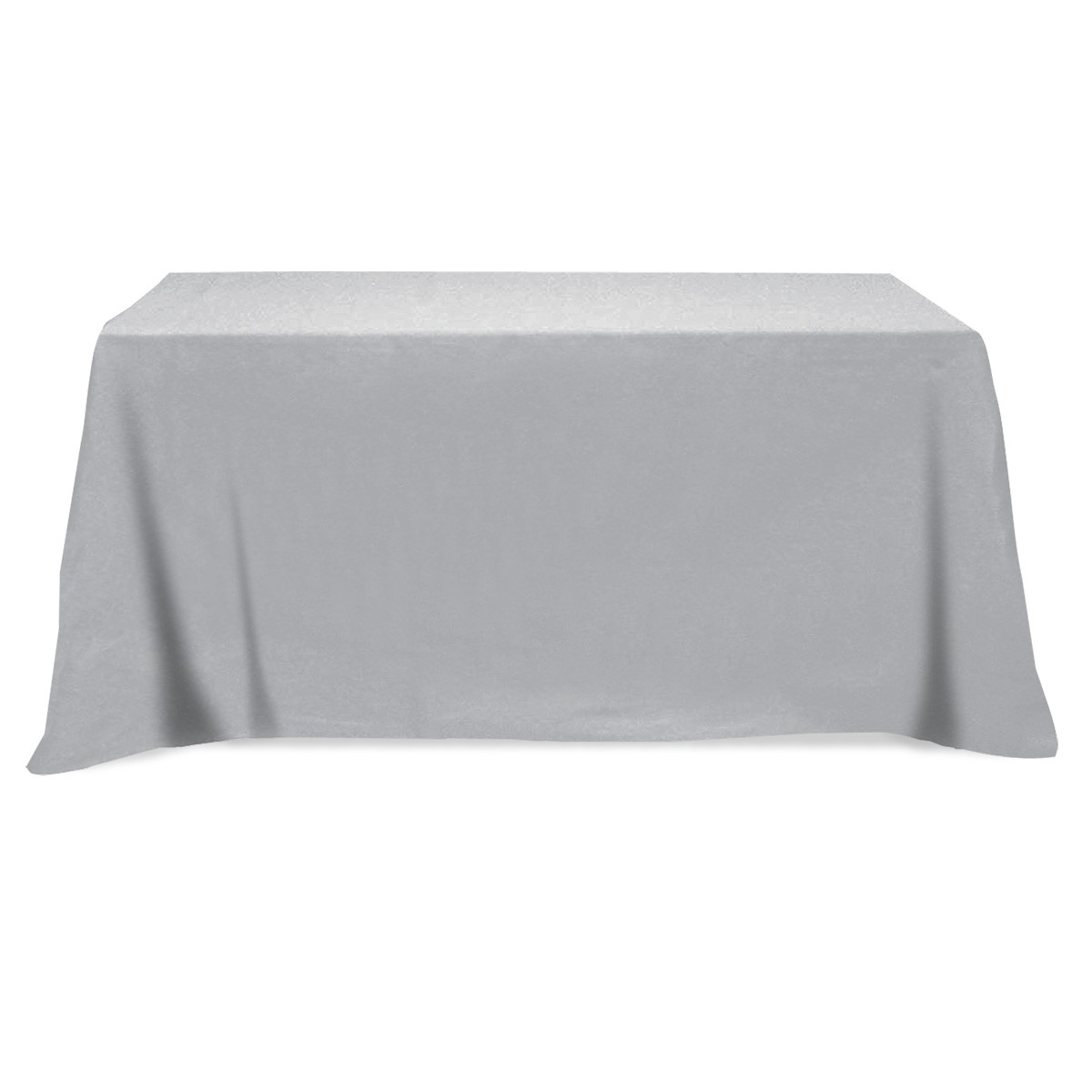 Picture of Flat Poly/cotton 4-sided Table Cover - Fits 6' Standard Table