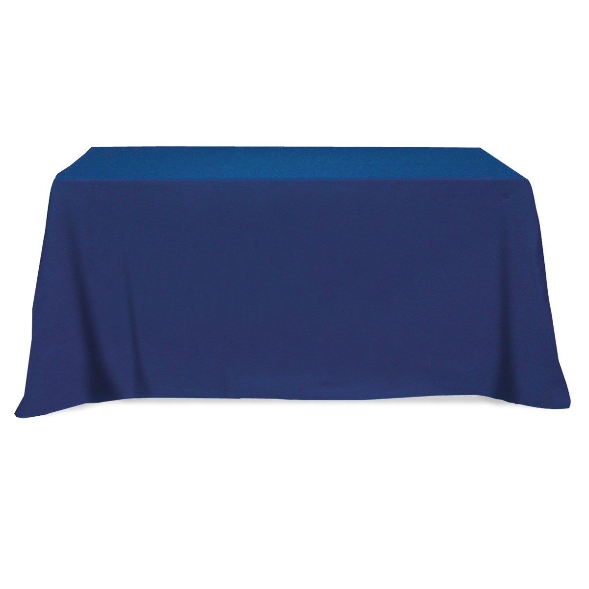 Picture of Flat Poly/cotton 4-sided Table Cover - Fits 6' Standard Table