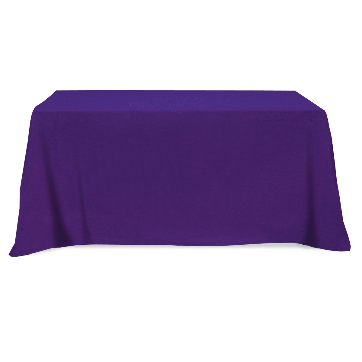 Picture of Flat Poly/cotton 4-sided Table Cover - Fits 6' Standard Table