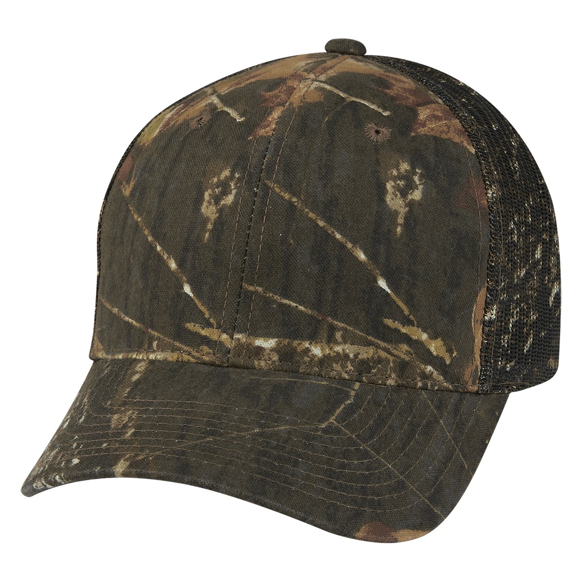 Picture of Mossy Oak® Hunter's Retreat Mesh Back Camouflage Cap
