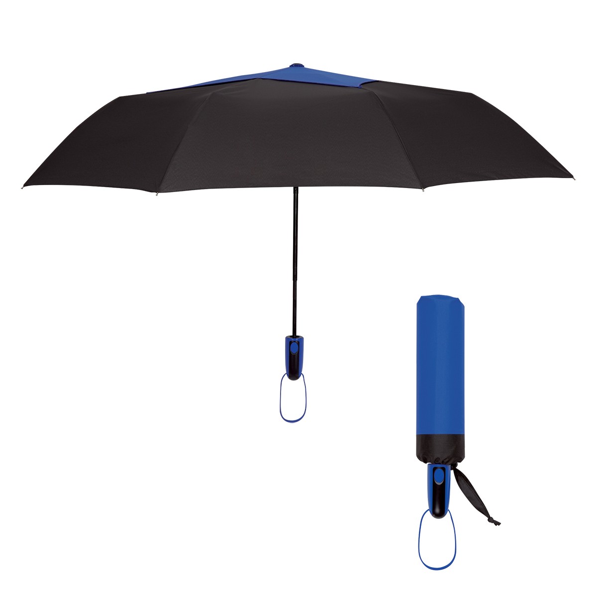 Picture of 44" Arc Telescopic Diamond Top Vented Umbrella
