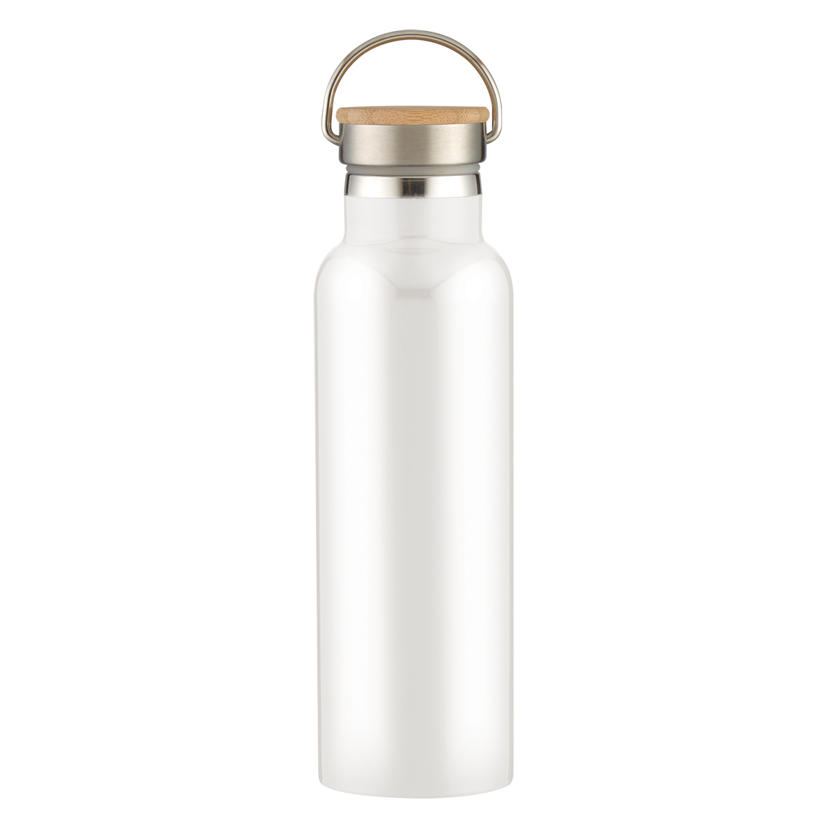 Picture of 21 Oz. Full Laser Tipton Stainless Steel Bottle With Bamboo Lid