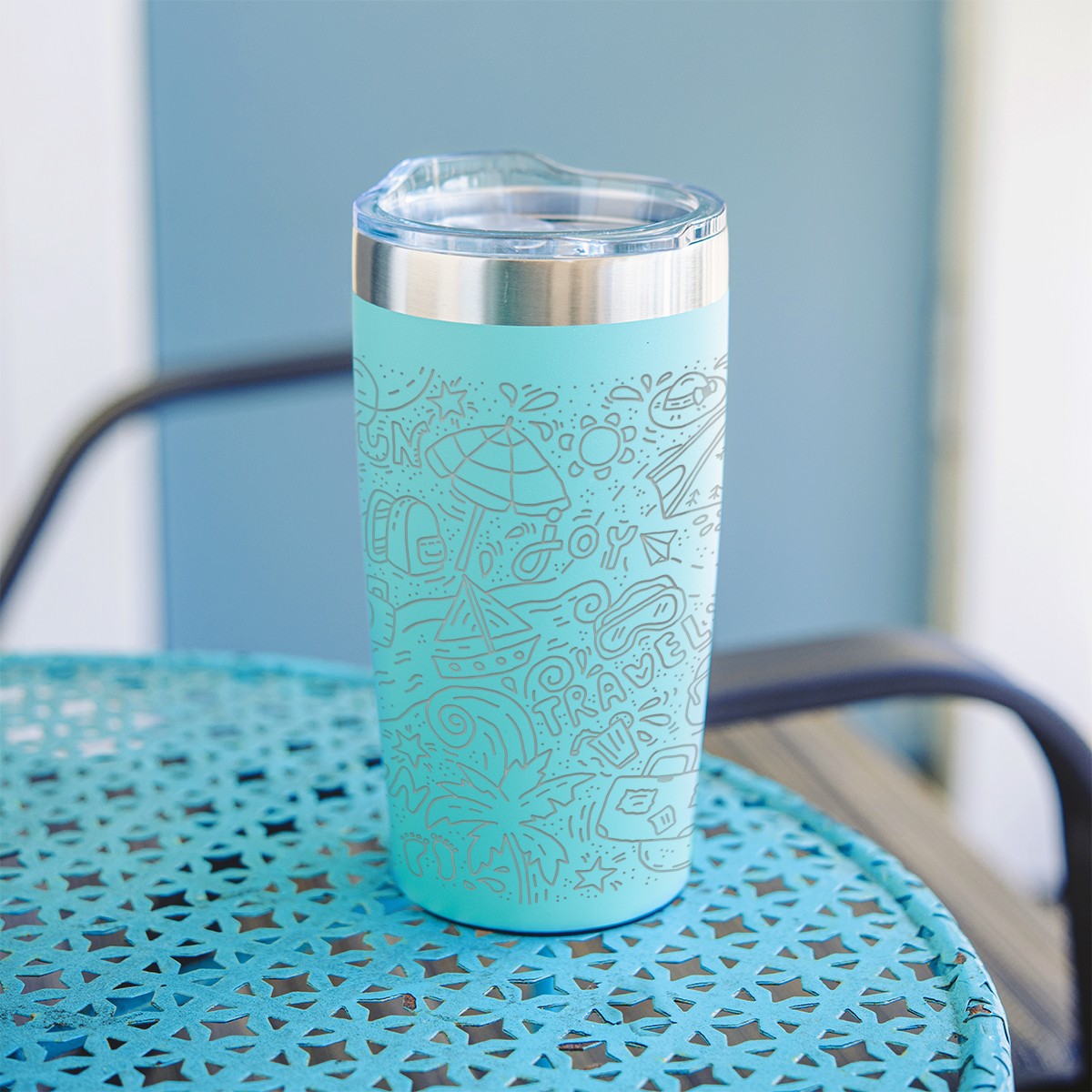 Picture of 20 Oz. Full Laser Two-tone Himalayan Tumbler