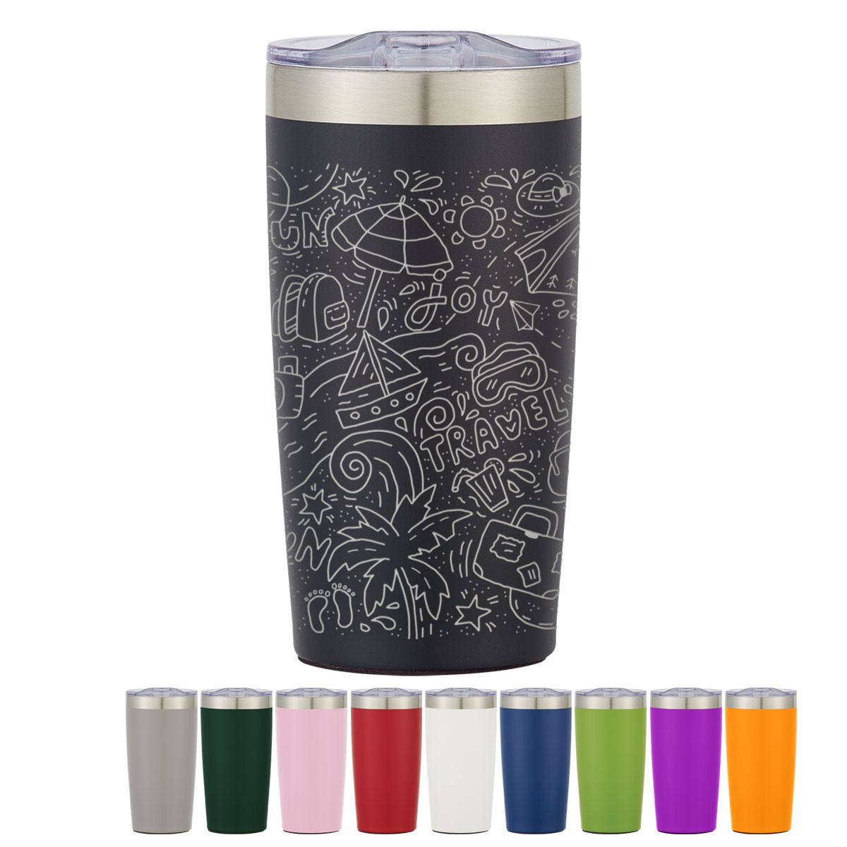 Picture of 20 Oz. Full Laser Two-tone Himalayan Tumbler