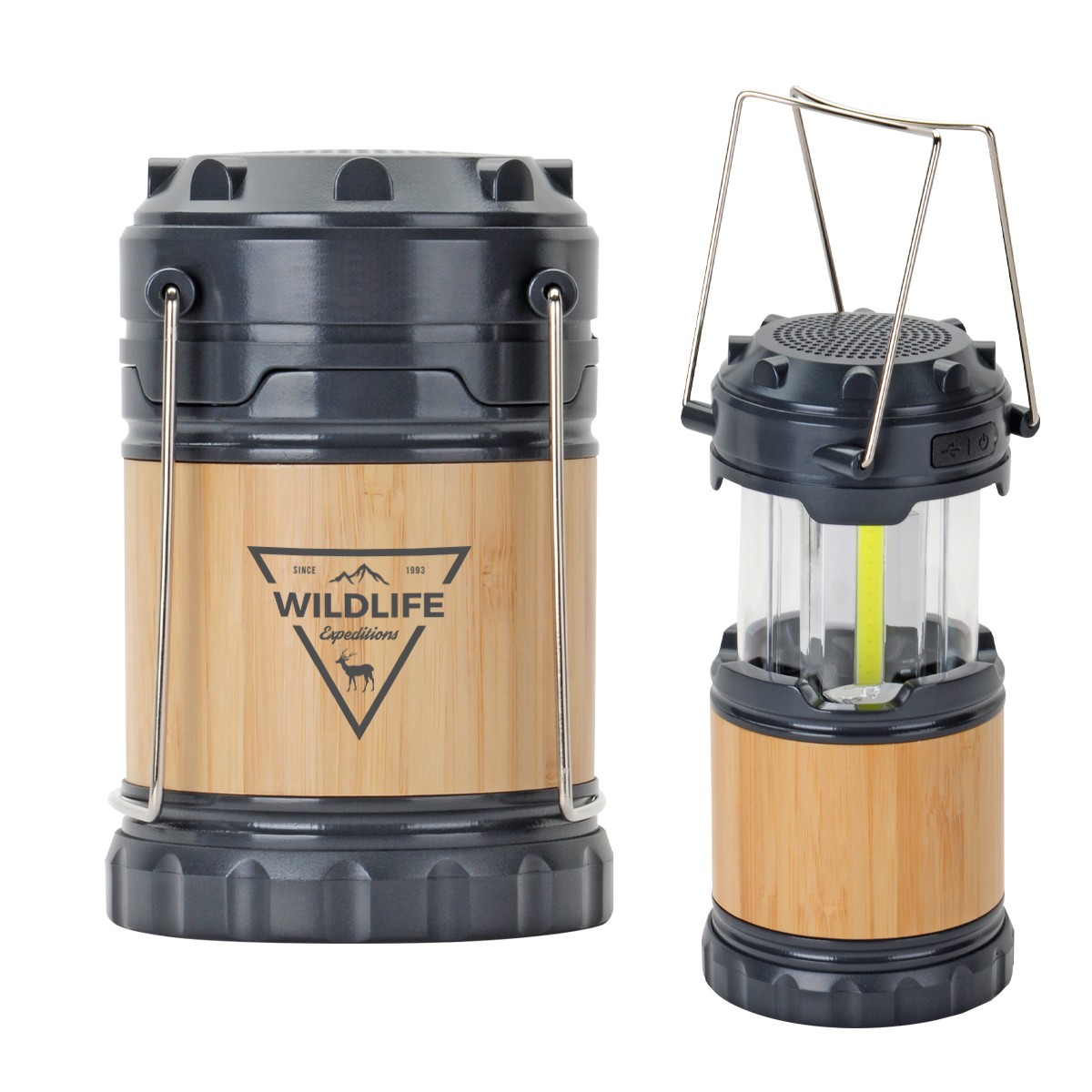 Picture of Bamboo Pop-up Lantern With Speaker
