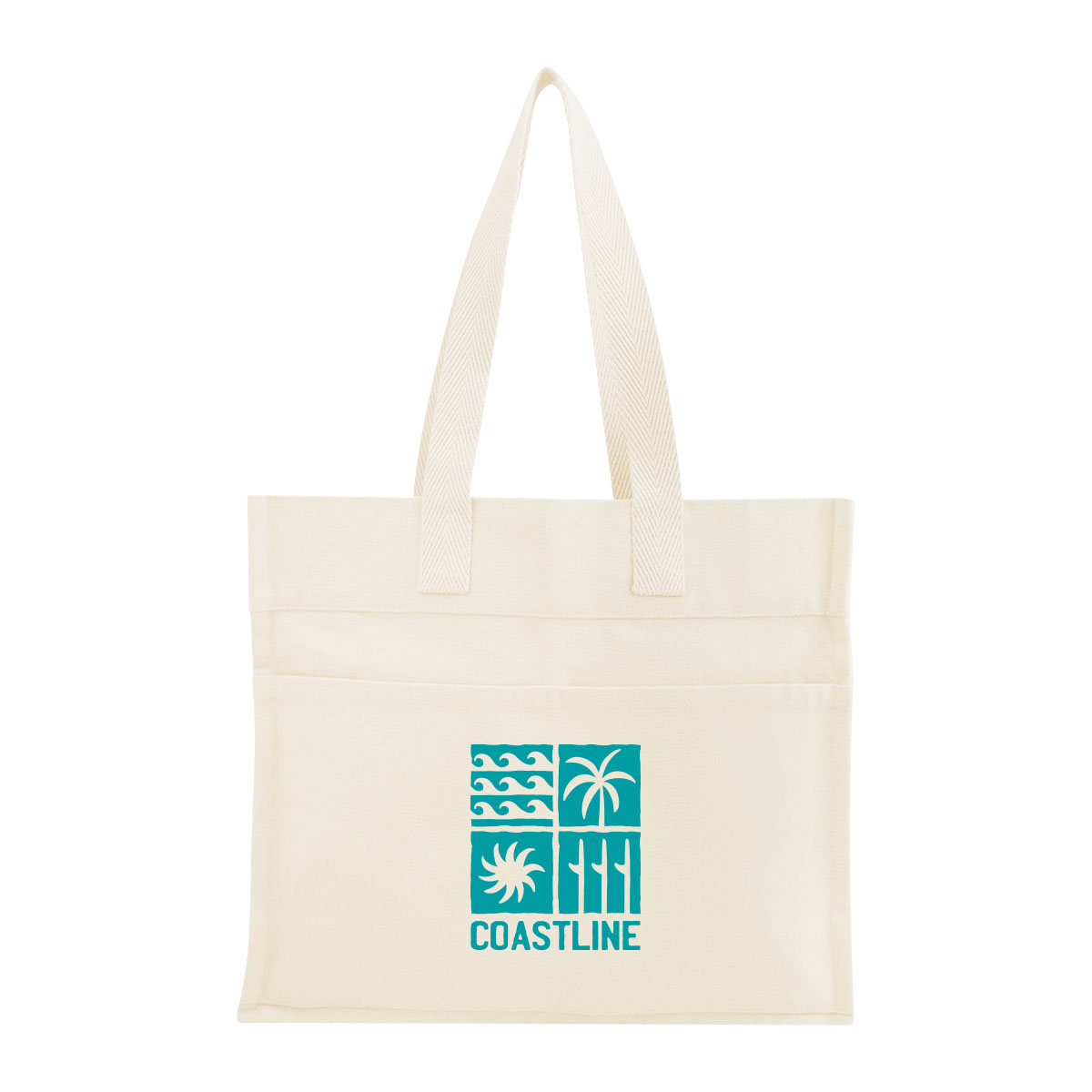 Picture of Aware™ 4 Oz. Recycled Cotton Tote Bag