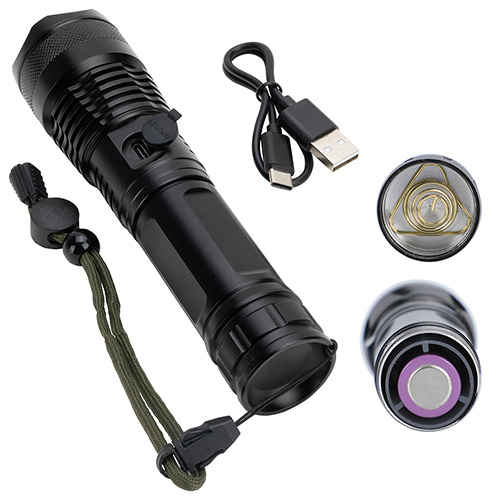 Picture of Best Buddy Tools ®  Zoom Rechargeable Aluminum Telescopic-Focus LED Flas