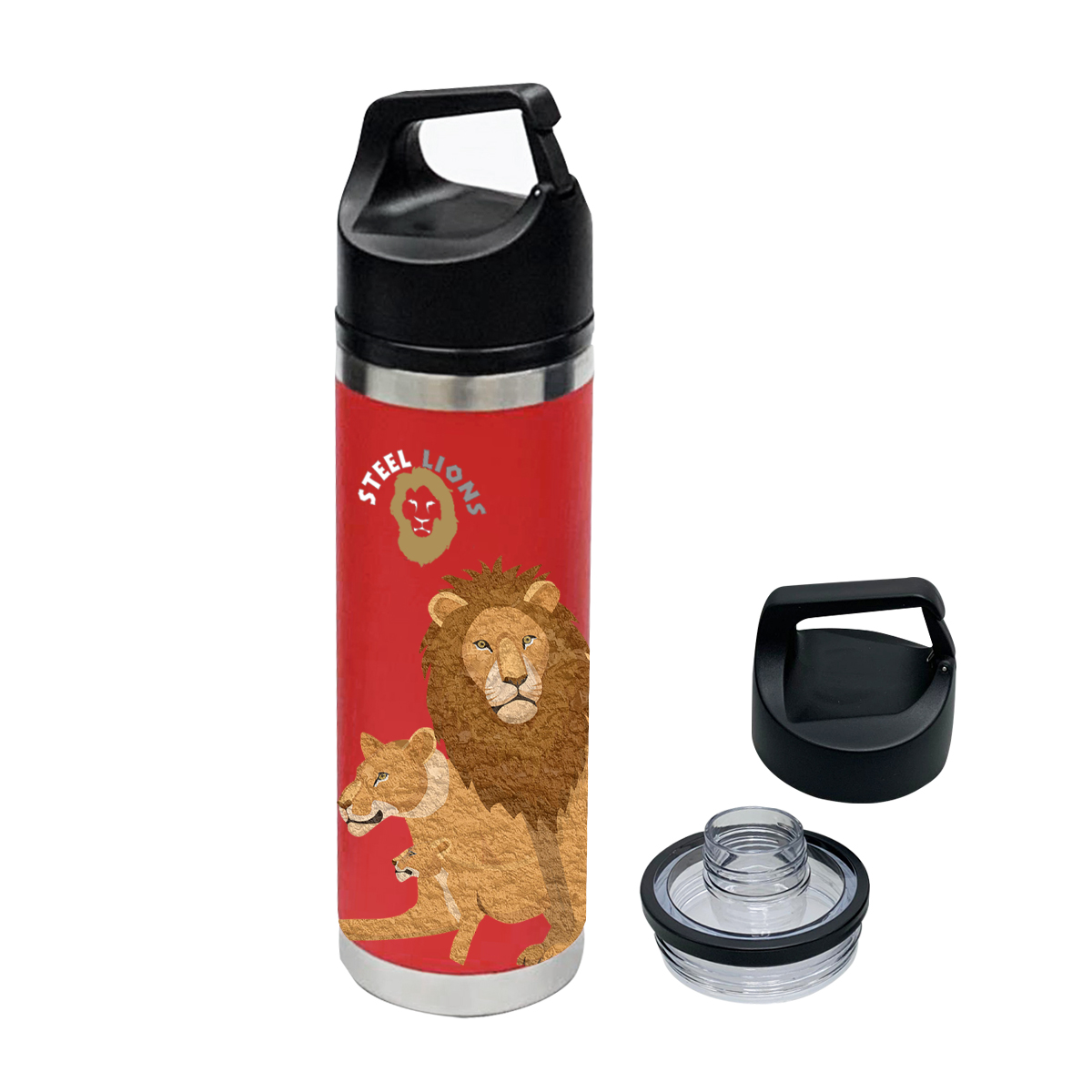 Picture of 18 Oz. Full Color Davenport Stainless Steel Bottle