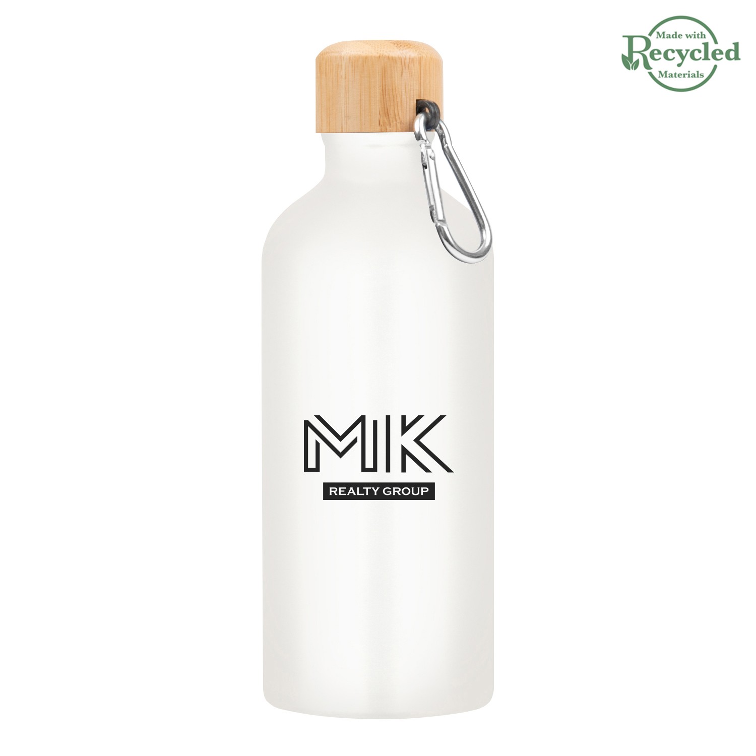 Picture of 20 Oz. Aluminum Tundra Bike Bottle With Bamboo Lid