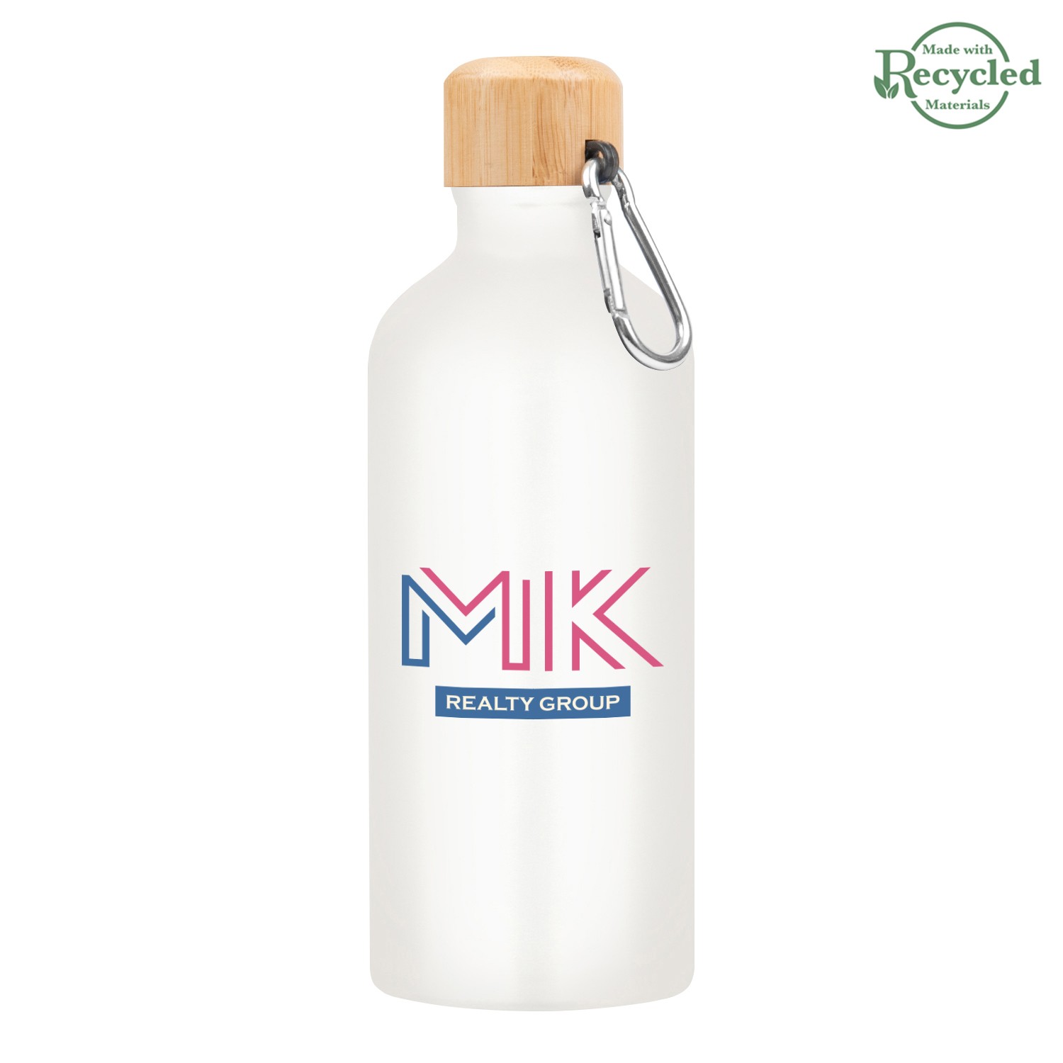 Picture of 20 Oz. Aluminum Tundra Bike Bottle With Bamboo Lid