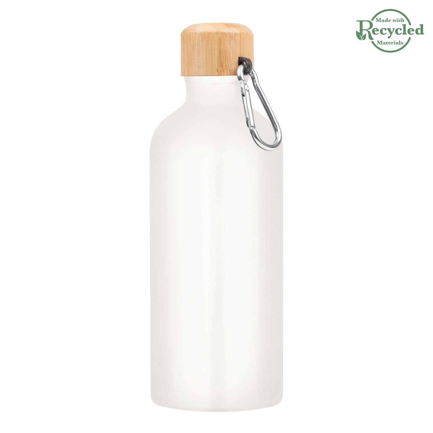 Picture of 20 Oz. Aluminum Tundra Bike Bottle With Bamboo Lid