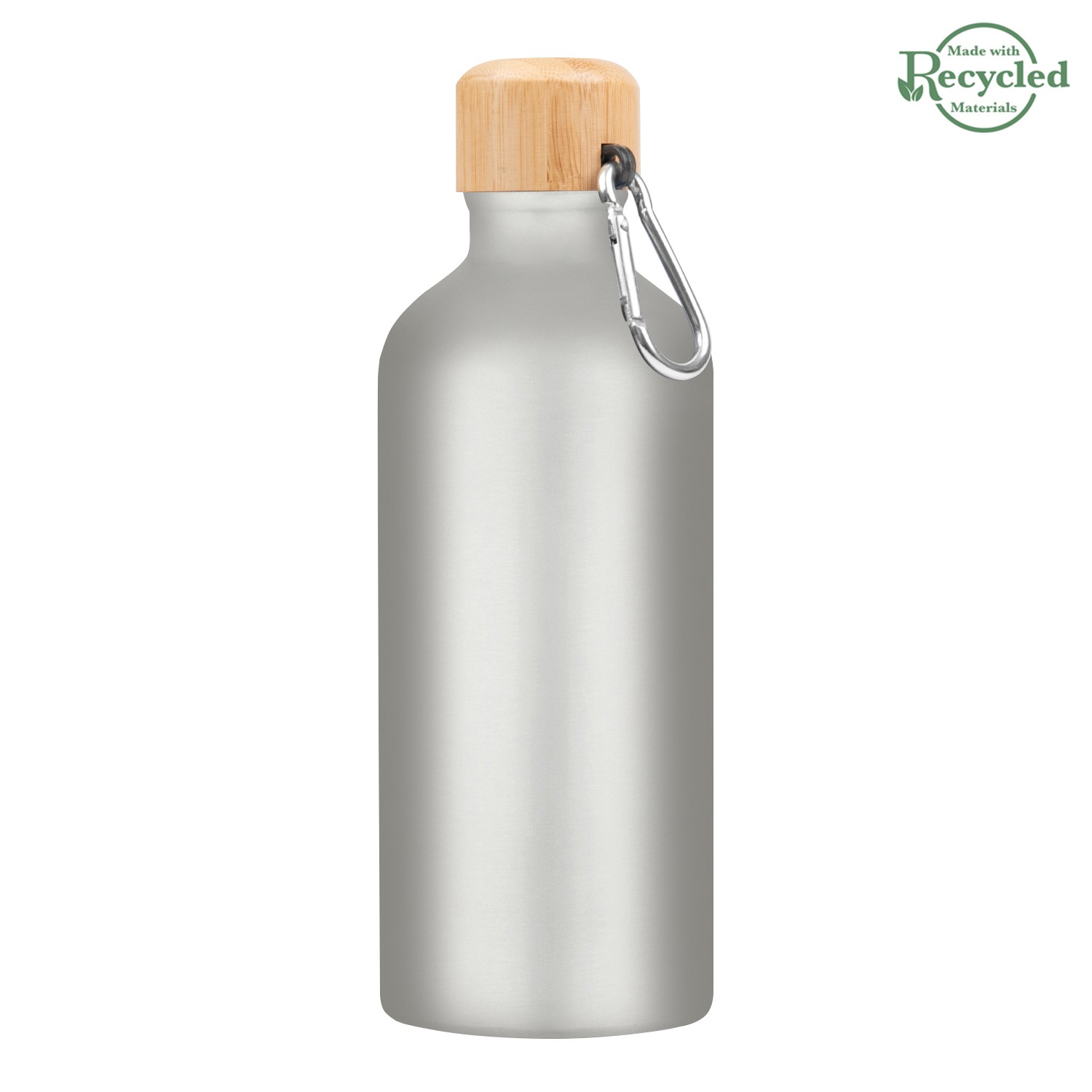 Picture of 20 Oz. Aluminum Tundra Bike Bottle With Bamboo Lid