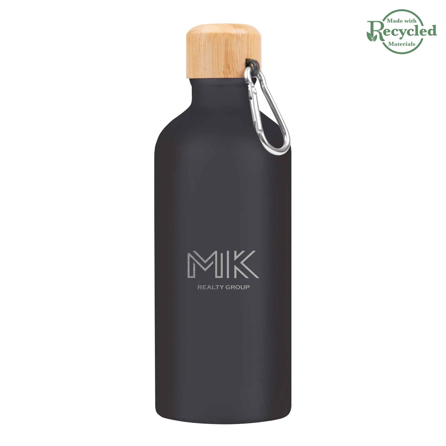 Picture of 20 Oz. Aluminum Tundra Bike Bottle With Bamboo Lid