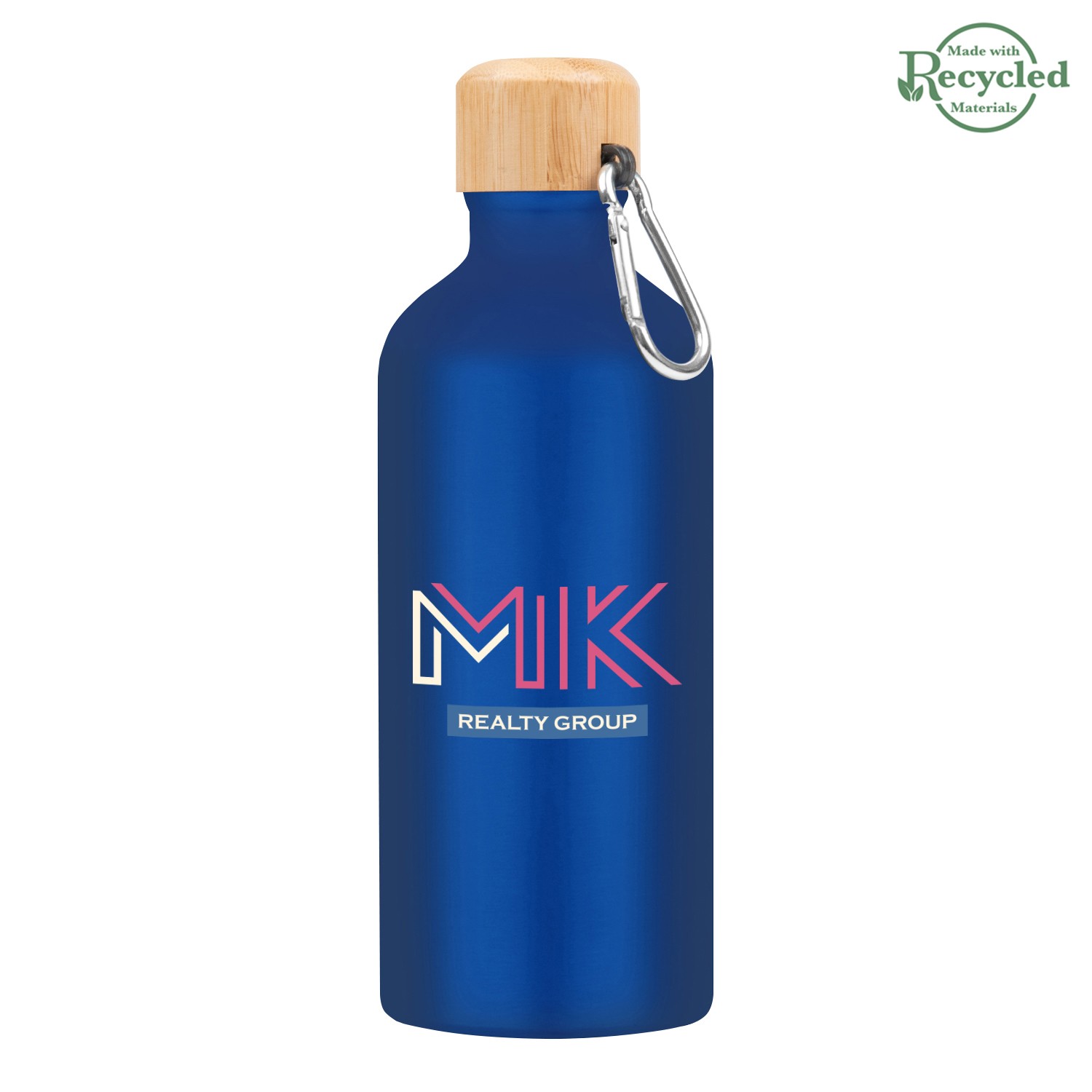 Picture of 20 Oz. Aluminum Tundra Bike Bottle With Bamboo Lid