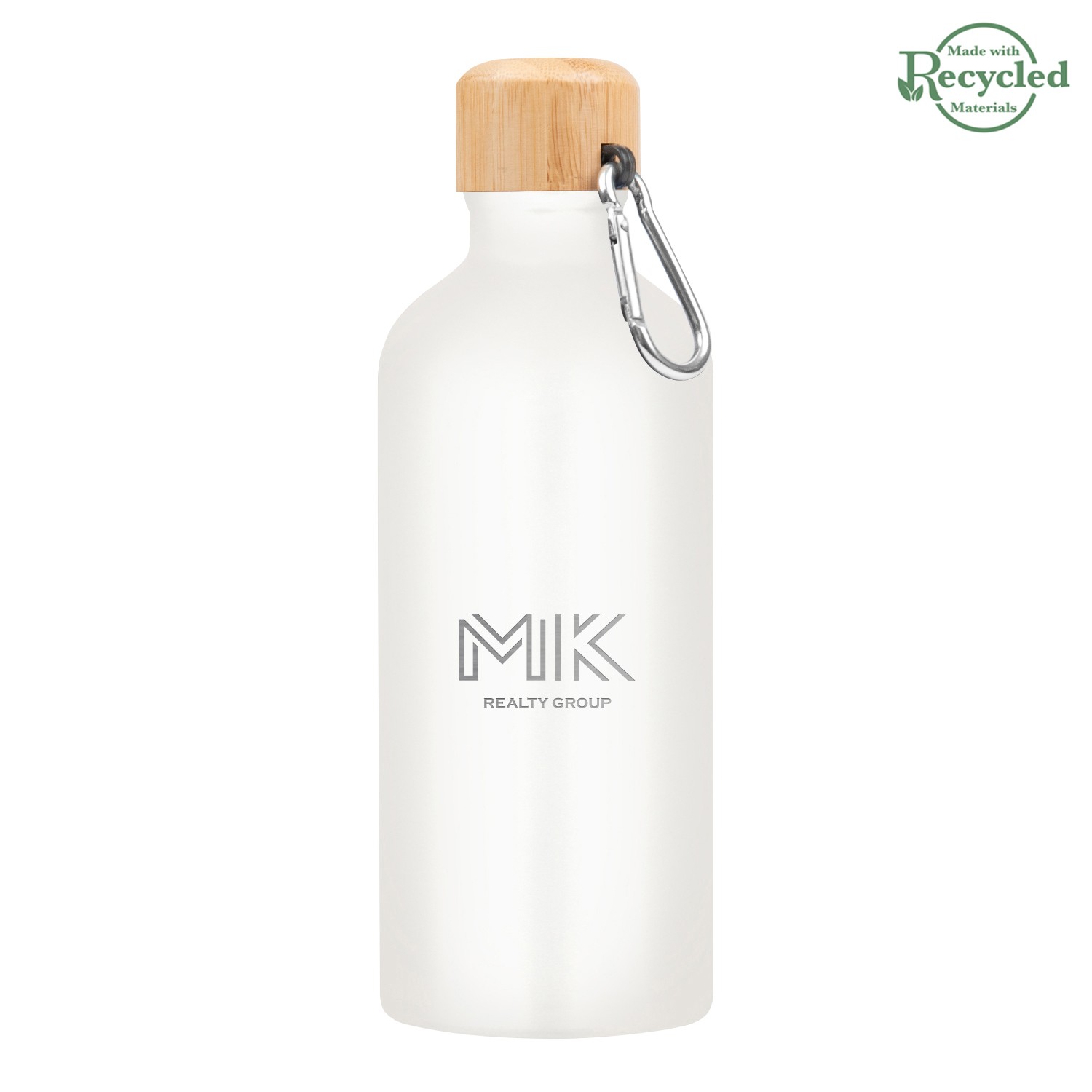 Picture of 20 Oz. Aluminum Tundra Bike Bottle With Bamboo Lid