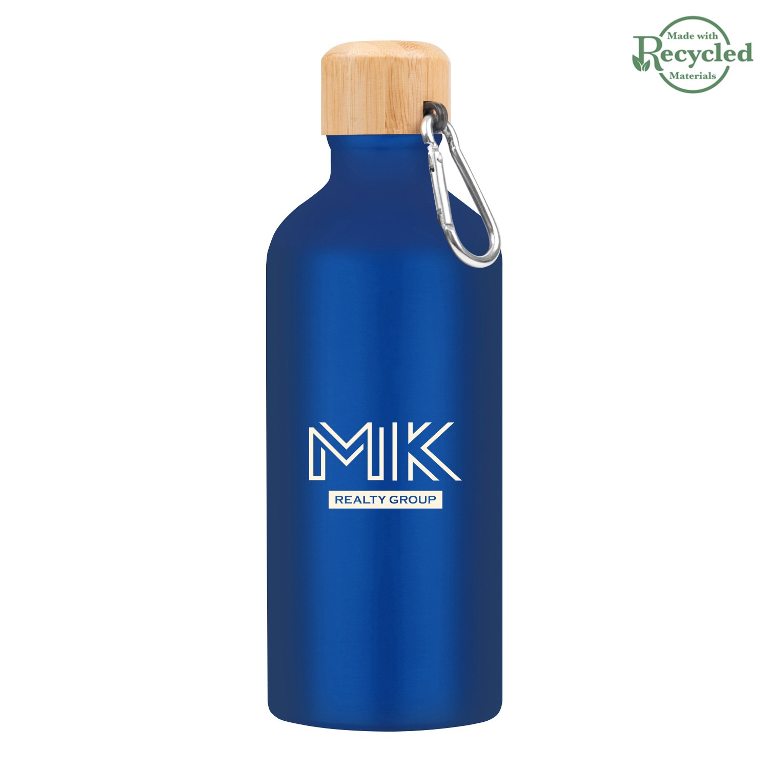Picture of 20 Oz. Aluminum Tundra Bike Bottle With Bamboo Lid