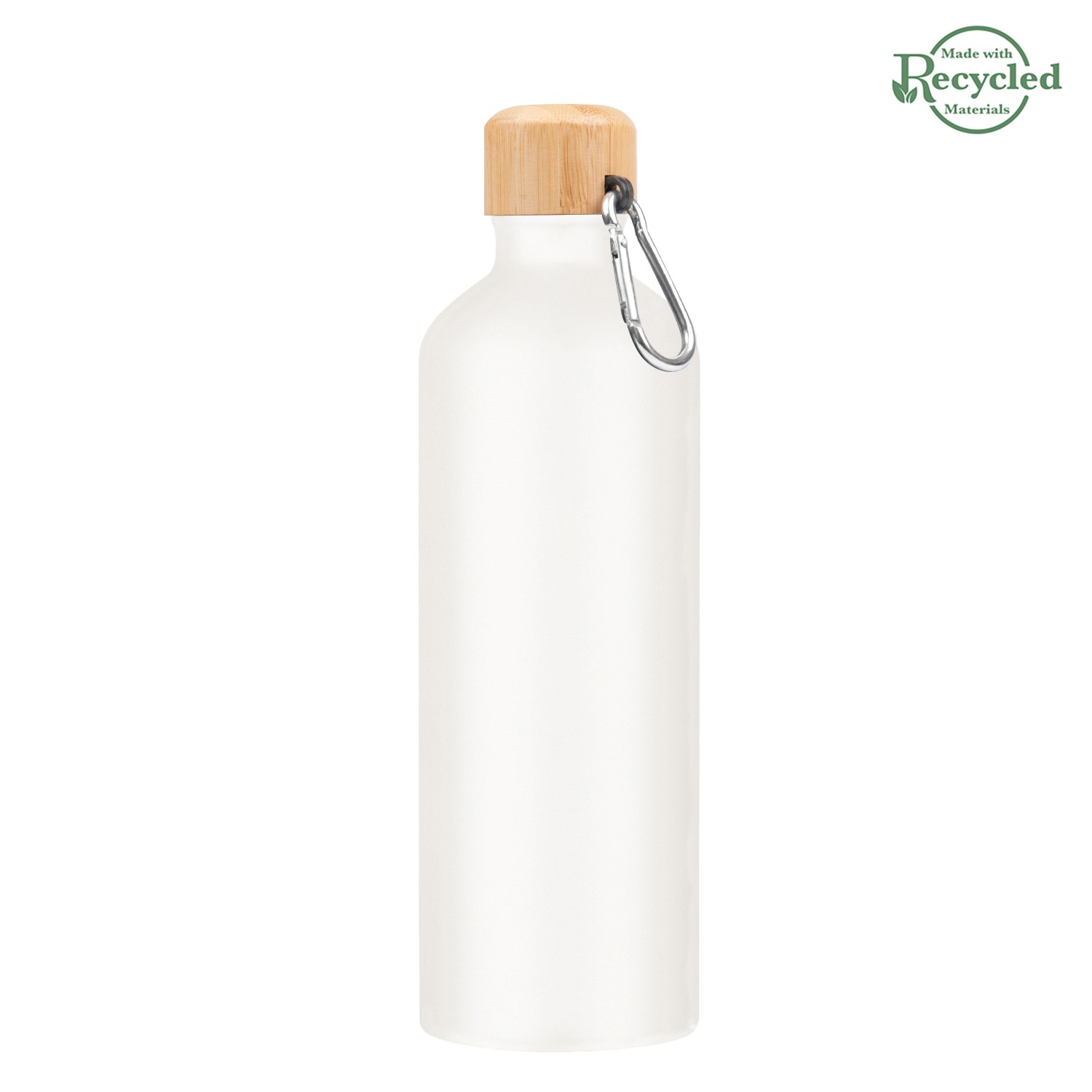 Picture of 25 Oz. Aluminum Tundra Bike Bottle With Bamboo Lid