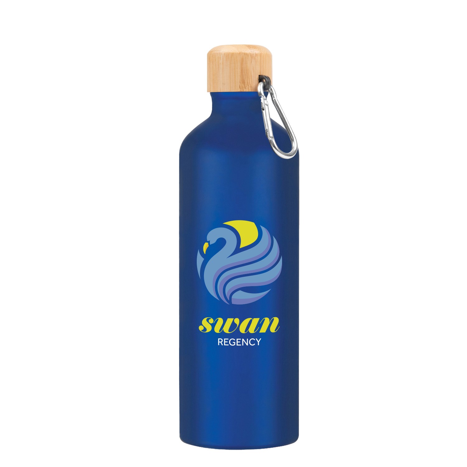 Picture of 25 Oz. Aluminum Tundra Bike Bottle With Bamboo Lid