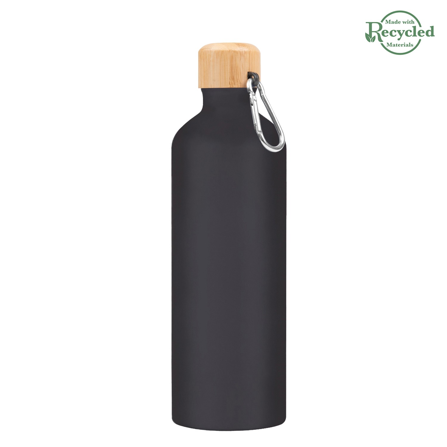 Picture of 25 Oz. Aluminum Tundra Bike Bottle With Bamboo Lid