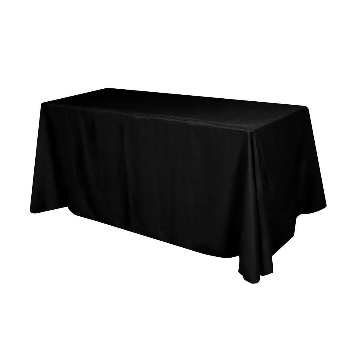 Picture of Flat Polyester 4-sided Table Cover - Fits 6' Standard Table