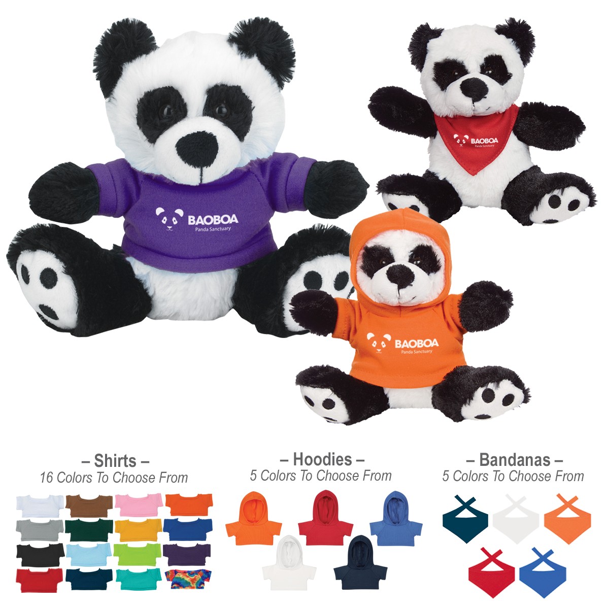 Picture of 6" Big Paw Panda