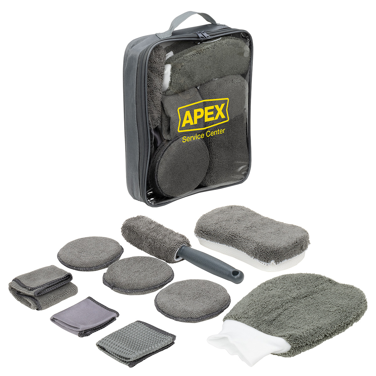 Picture of Pit Crew 9-Piece Car Wash Detailing Kit