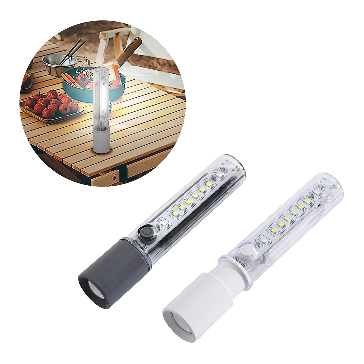 Picture of Best Buddy Tools® Rechargeable Multi-Mode Zoom Flashlight