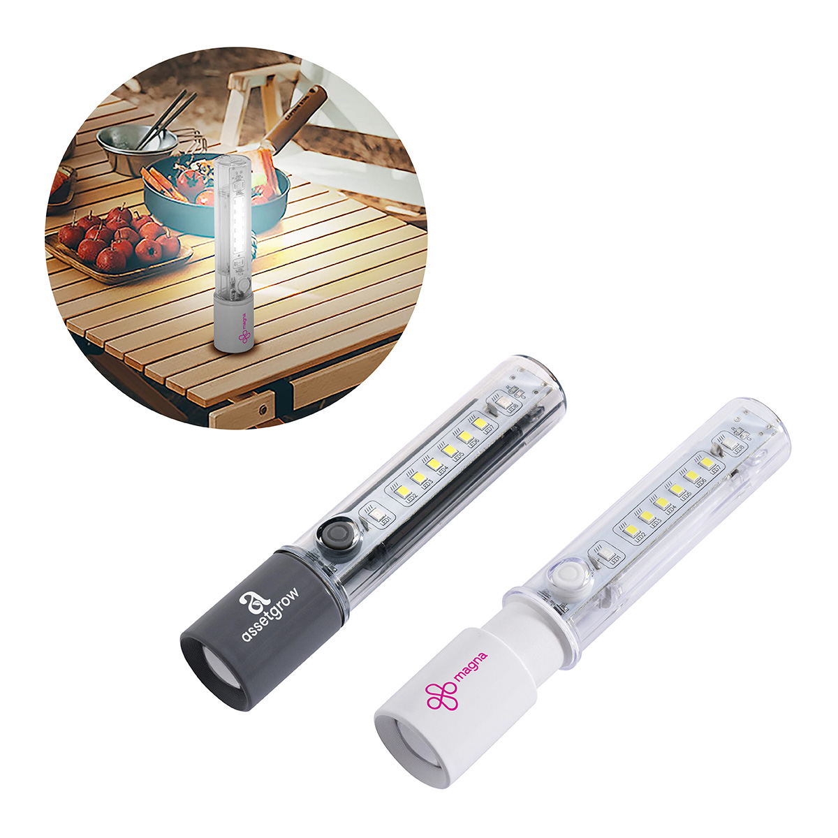 Picture of Best Buddy Tools® Rechargeable Multi-Mode Zoom Flashlight