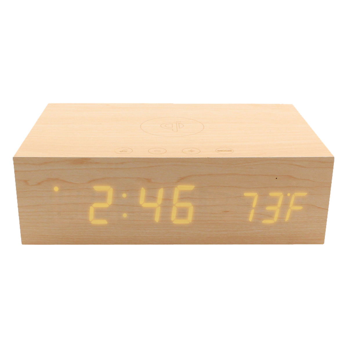 Picture of Bluesequoia Alarm Clock With Qi Charging Station And Wireless Speaker