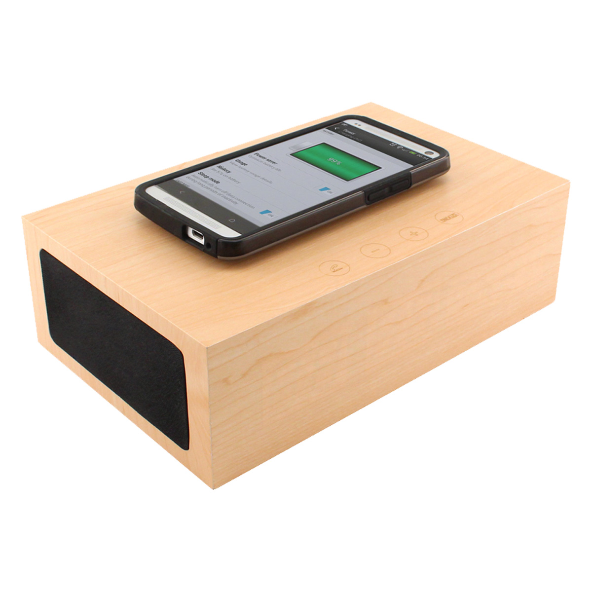 Picture of Bluesequoia Alarm Clock With Qi Charging Station And Wireless Speaker