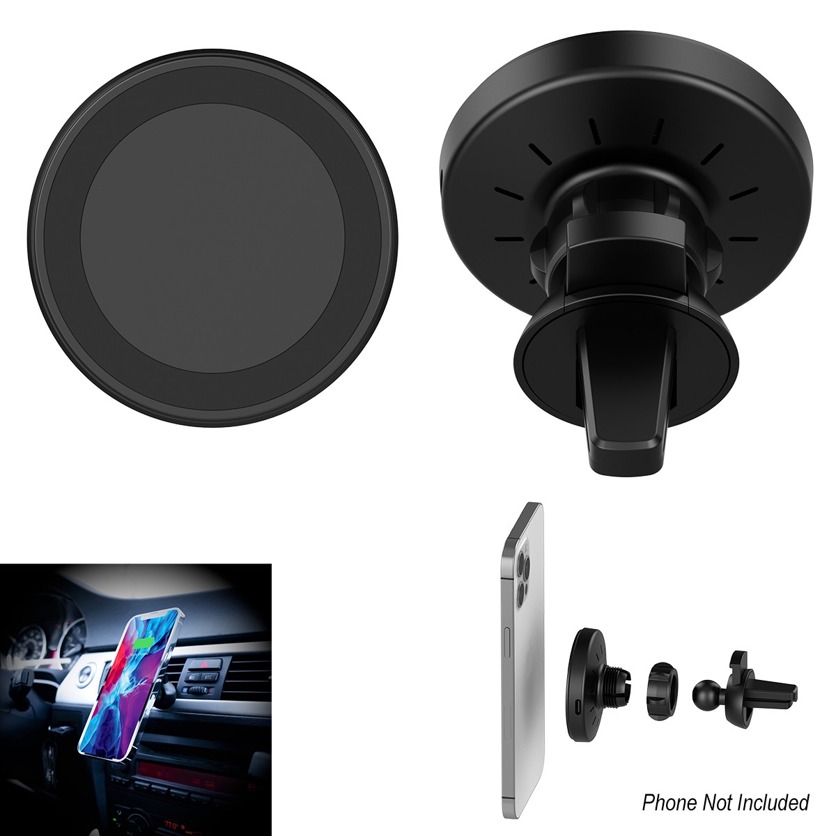 Picture of Phonesuit Mag Max Car Mount & Wireless Charger