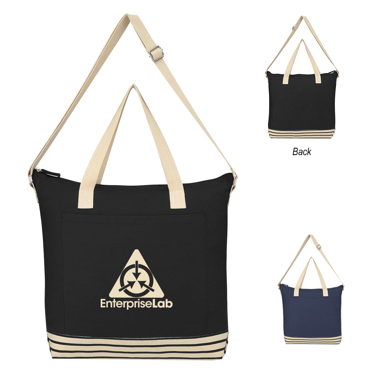 Picture of Bottom Line 10 Oz. Recycled Cotton Tote Bag