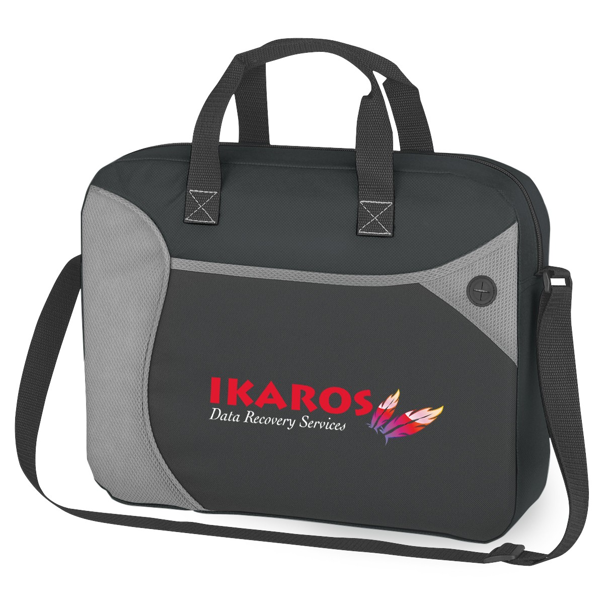 Picture of Wave Non-woven Briefcase/messenger Bag