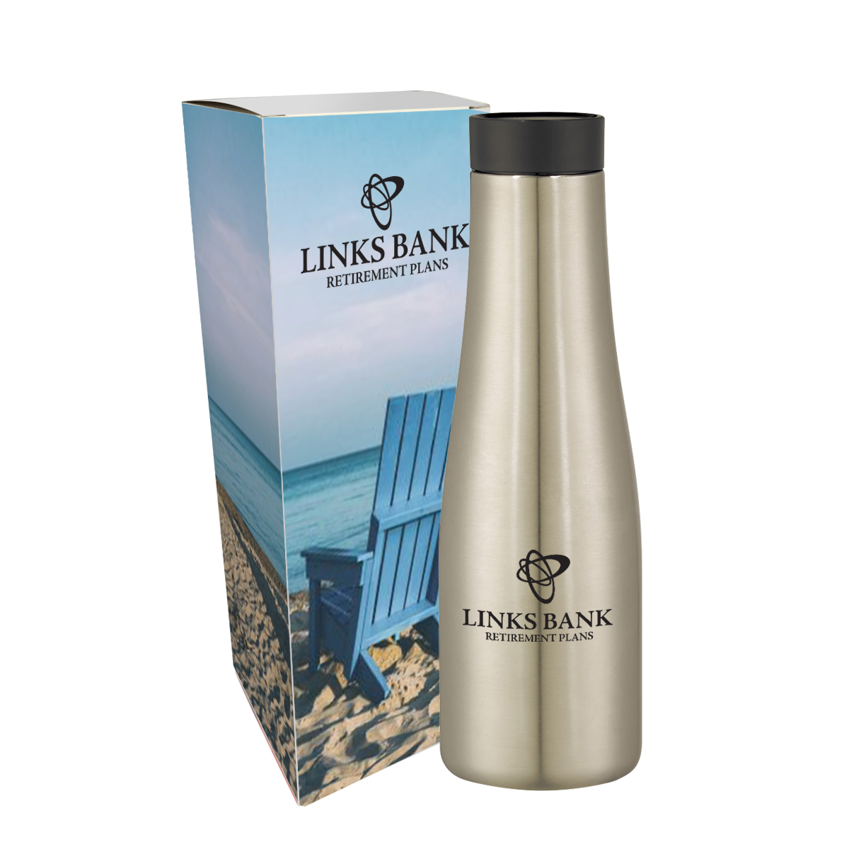 Picture of 20 Oz. Renew Stainless Steel Bottle With Custom Box