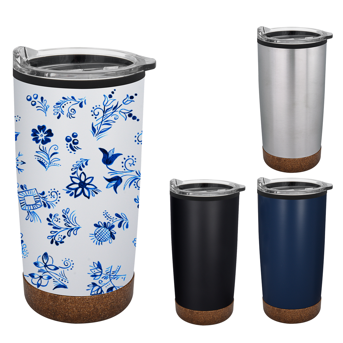 Picture of 20 Oz. Full Color Wellington Stainless Steel Tumbler