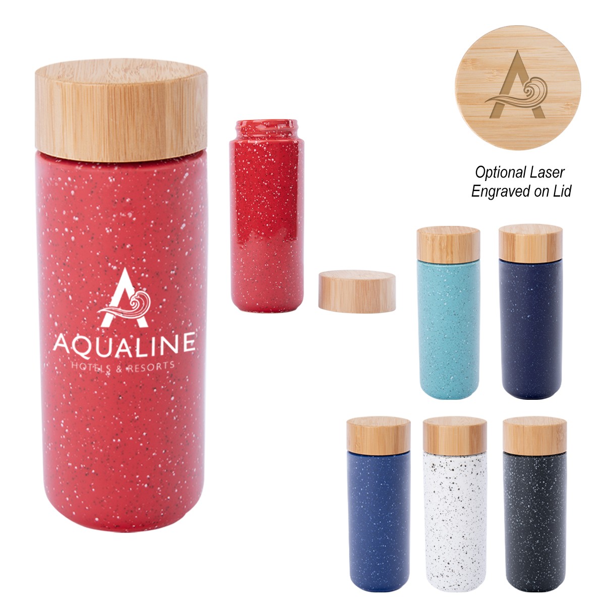 Picture of 10 Oz. Speckled Ceramic Tumbler