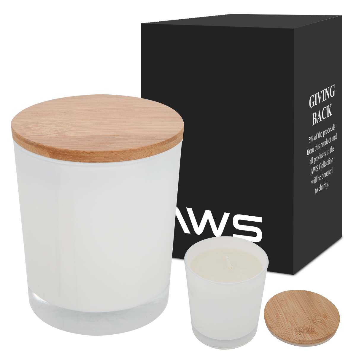 Picture of Aws Bamboo Soy Candle