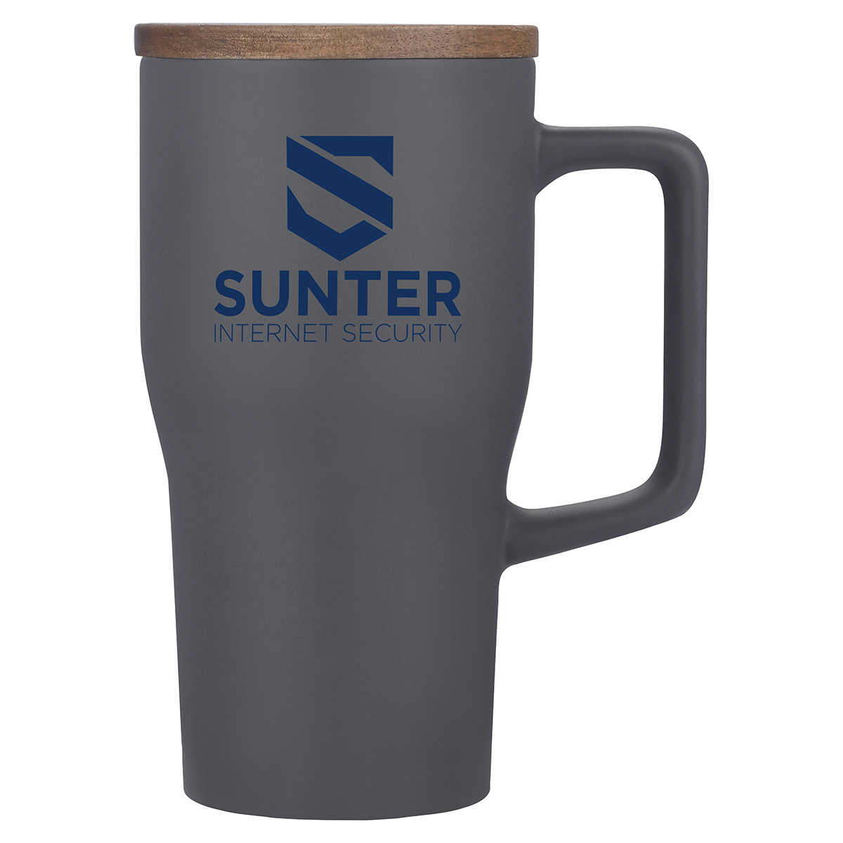 Picture of Element 18 oz Ceramic Mug w/ Wood Lid